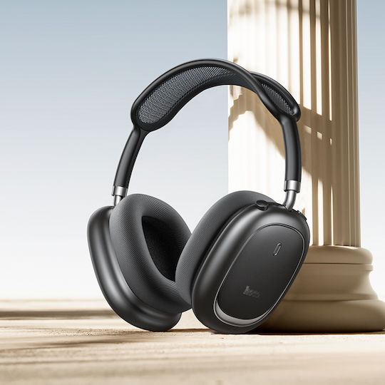 Hoco W68 Calma Wireless / Wired Over Ear Headphones with 45 Hours Playing Time Gray