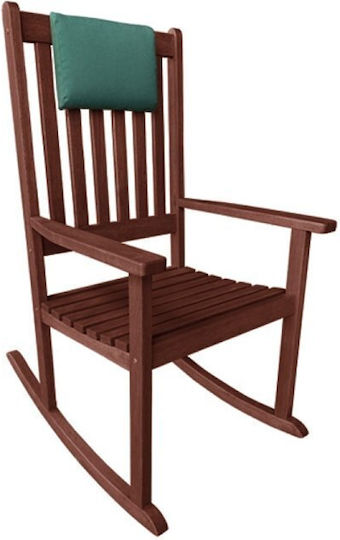 Rocking Meranti Brown 34x21x80cm Rocking Meranti Brown 34x21x80cm