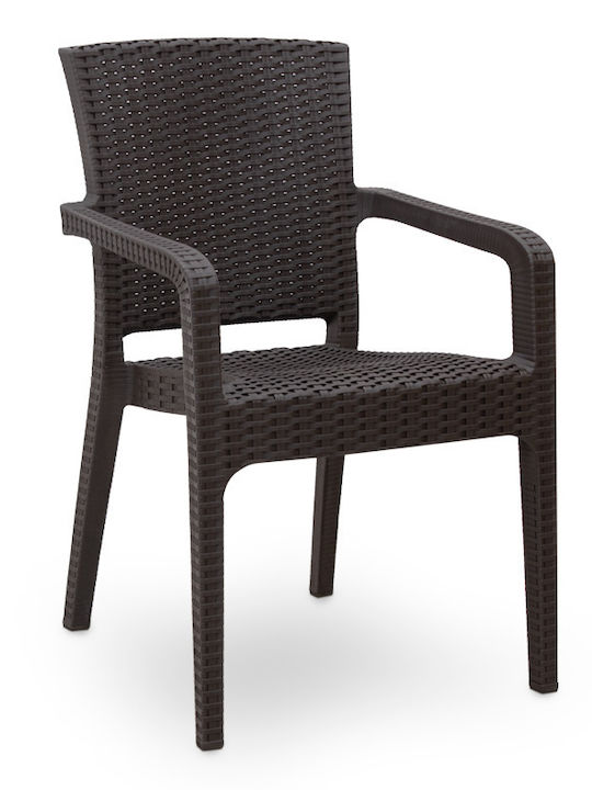 Scaun De Exterior Din Polipropilenă Clio Maro 57x55x86cm