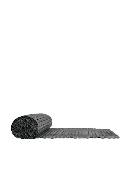 Reinforced Two-Sided PVC Reed Fence 19mm Grey 150 Y X 300cm Grey 54113