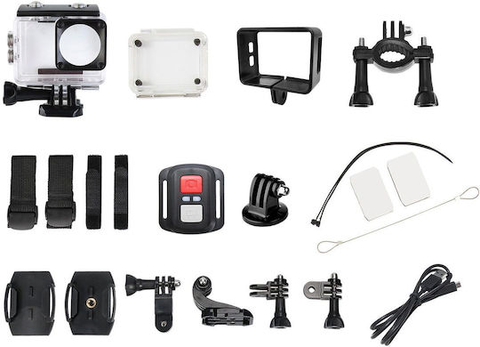 Cameră de Acțiune eXtreme Action 128GB 5K Subacvatică (cu Husă) Cameră Video Sport LikeSmart eXtreme Action 5K Ultra HD cu Ecran Tactil și Wi-Fi