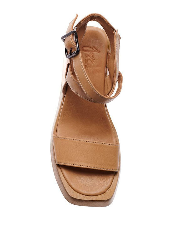 Sommer Damenplattformen Beige IM 101-2167 Nude