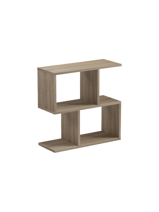 Rechteckiger Beistelltisch Wesmol Holz Sonoma M50xL20xH50cm