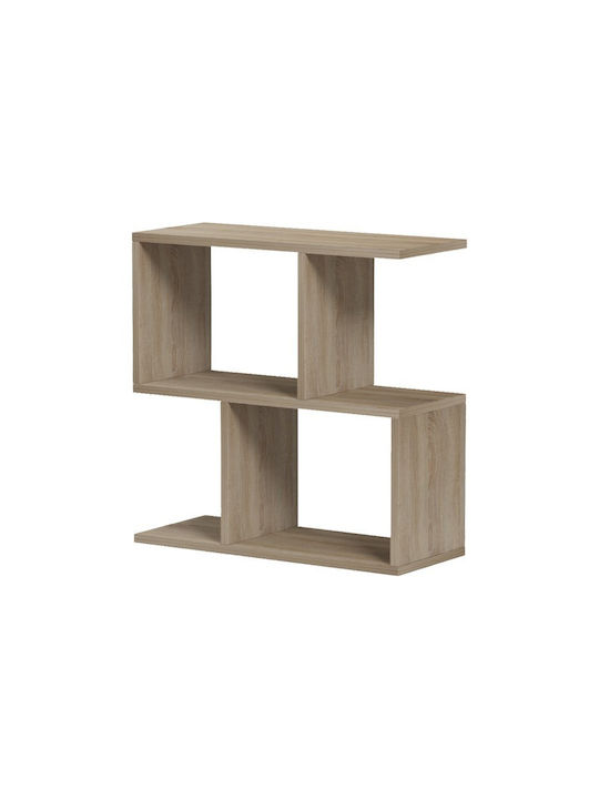 Rechteckiger Beistelltisch Wesmol Holz Sonoma M50xL20xH50cm