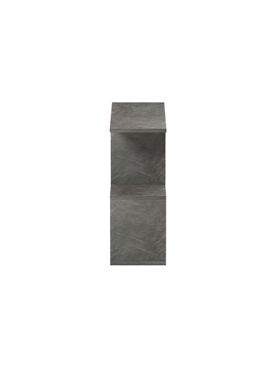 Side Coffee Table Wesmol Wooden Anthracite W50xL20xH50cm