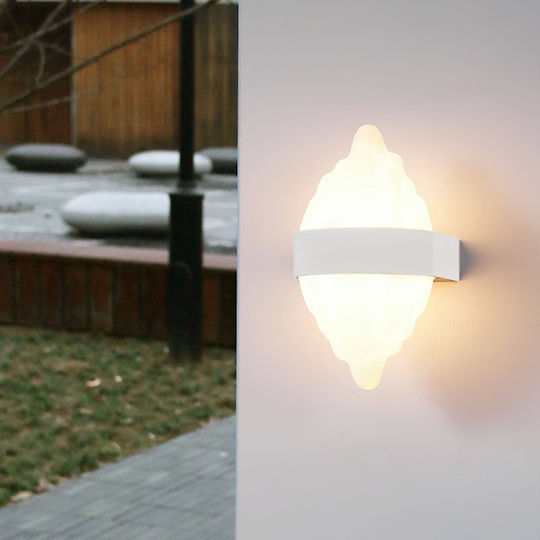 Alista Home Στεγανό Επιτοίχιο Εξωτερικό Φωτιστικό LED 10W