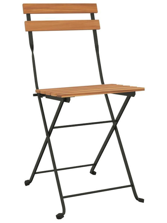Scaun de Exterior Metalic Maro 2buc 39x45x79cm.