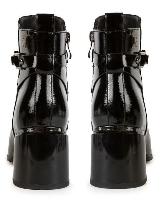 Damen Stiefeletten Schwarz GA DF1069-D6462 Schwarz