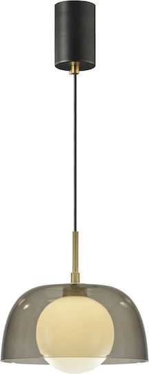 Agora Lighting Κρεμαστό Φωτιστικό Καφέ 100x100εκ. Agora Lighting Κρεμαστό Φωτιστικό Καφέ 100x100εκ.