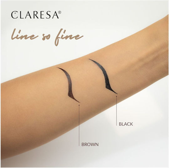 Claresa Tuș de Ochi în Stilou Line So Fine Negru 1buc