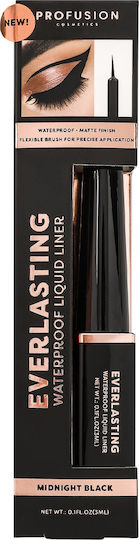 Profusion Cosmetics Waterproof Liquid Eye Liner 3ml