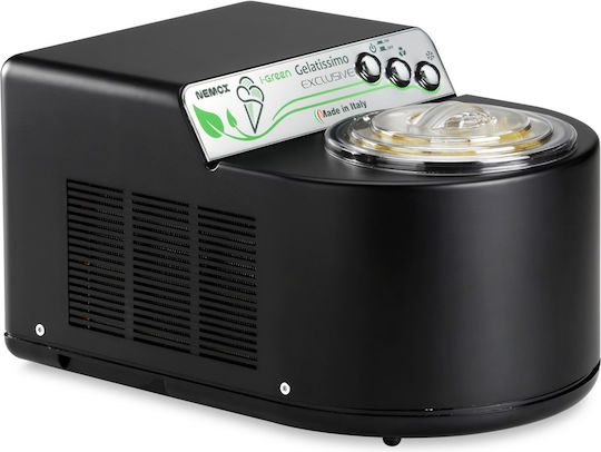 Nemox Gelatissimo Exclusive I-green Mașină de Înghețată 1.7l Neagră