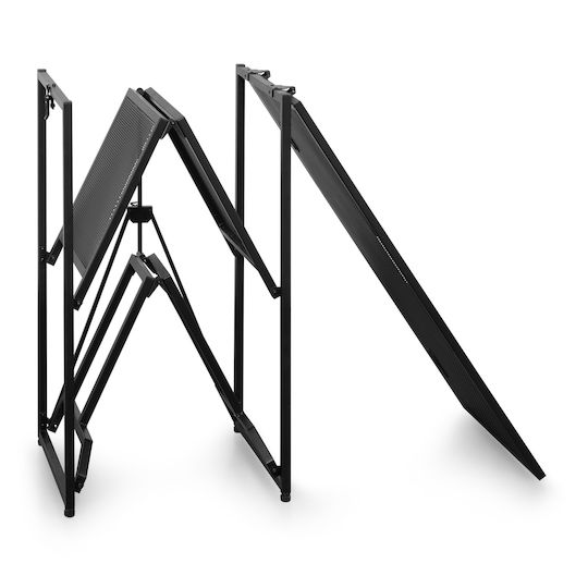 Vonyx Dbf105 Foldable DJ Booth System Pro Quick DJ Table 2x Lycra Carry Bag 180.042