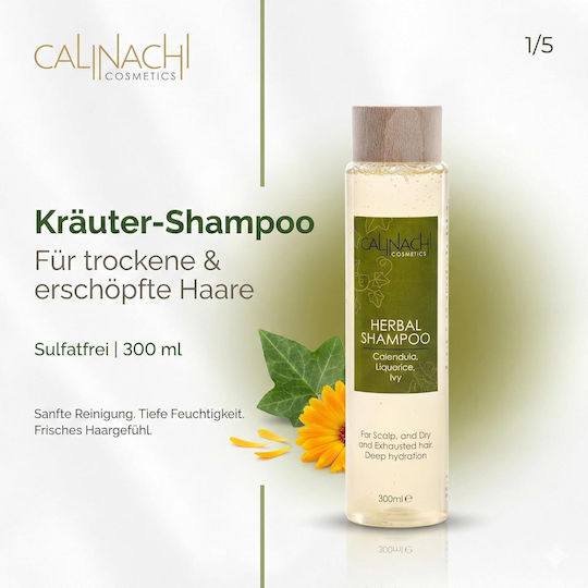 Calinachi Sampon de Părtie & Cădere a Părului pentru Păr Deteriorat 300ml