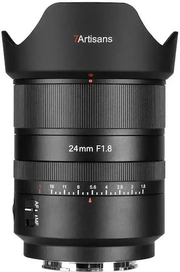 7artisans Full Frame Camera Lens 24mm f/1.8 AF Standard for Nikon Z Mount Black