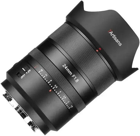 7artisans Full Frame Camera Lens 24mm f/1.8 AF Standard for Nikon Z Mount Black