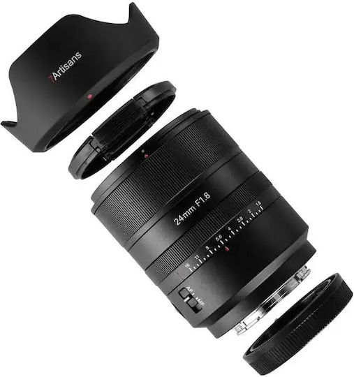 7artisans Full Frame Camera Lens 24mm f/1.8 AF Standard for Nikon Z Mount Black
