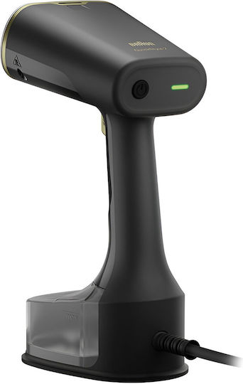 Braun Aparat de Calcat Vertical de Mână 1600W cu Rezervor 250ml Negru