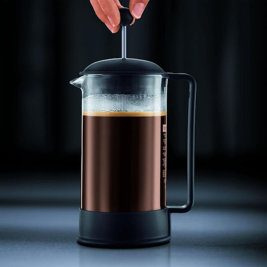 Bodum 1543-01 Brazil Coffee Press French Press 3 Cups 0.35l Black