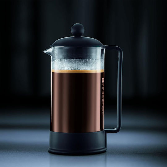 Bodum 1543-01 Brazil Coffee Press French Press 3 Cups 0.35l Black