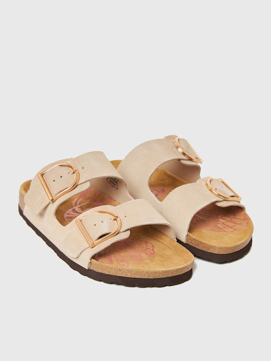 Funky Buddha Sandals Ecru