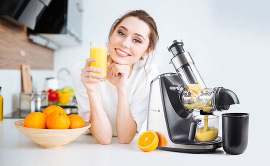 G21 Slow Press Juicer 200W Black