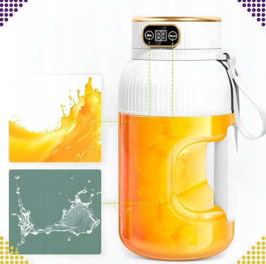 Blender cu Cană din Oțel Inoxidabil 1 lt 7.4V Alb ZN1RCK3QWS1803