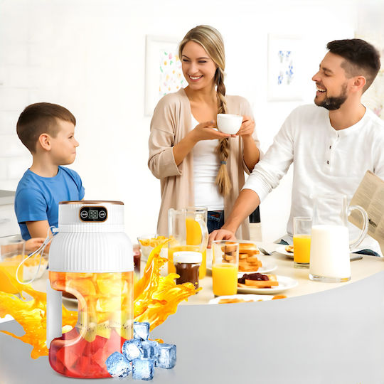 Blender cu Cană din Oțel Inoxidabil 1 lt 7.4V Alb ZN1RCK3QWS1803