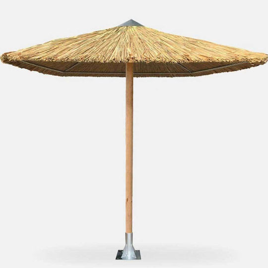 Rattan-Garten- und Terrassen-Sonnenschirm Quadratischer Batyros-Typ Widerstandsfähig 9 Beaufort 210x210cm