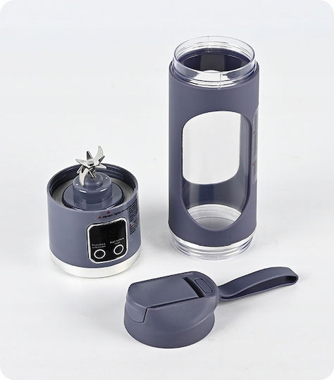 Blender cu Cană din Oțel Inoxidabil 450 ml Alb