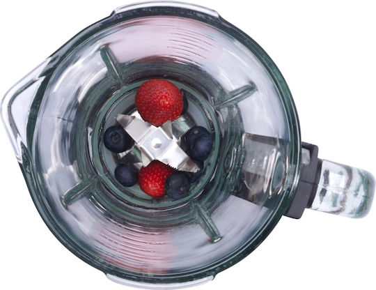 Gorenje Μπλέντερ με Γυάλινη Κανάτα 1.5 lt Μαύρο B1000DE