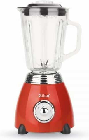 Blender cu Cană din Sticlă 1,5 l 500W Gri ZLN7057