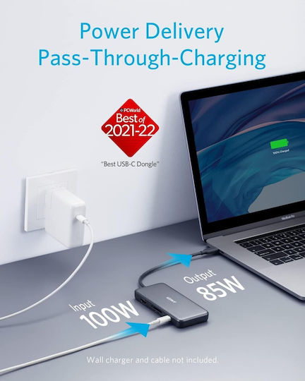 Anker 341 USB-Hub mit 3 Anschlüssen und USB-C Anschluss