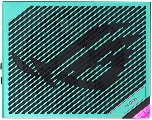 Asus ROG Thor Platinum III Hatsune Miku Edition 1200W Grünes Netzkabel Vollständig modulares 80 Plus Platin