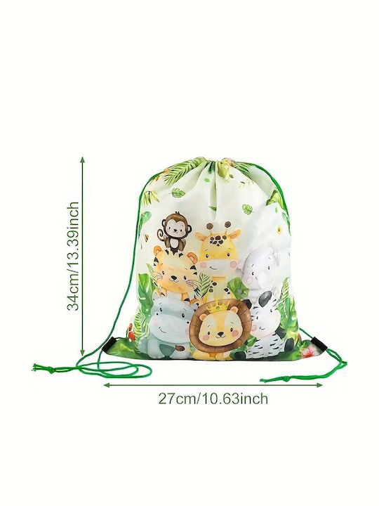 By Queen Animals Kinder Rucksack Rucksack Grün 34cmx27cmcm