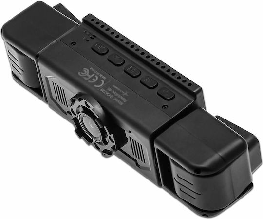 Andowl Q-CA720 Σετ Κάμερα DVR Αυτοκινήτου 4K με Οθόνη 3.16" & Κάμερα Οπισθοπορείας