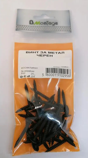 Bmontage Метален Винт с Диаметър M4.2 и Дължина 32mm 30 Бройки