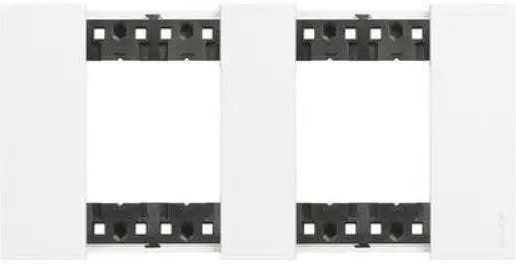 Double Frame Ln Ka4802m2kw Living Now Biticino White