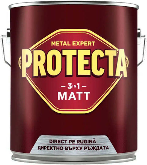 3 in 1 Emaille Matt Weiß 2,5 l Protecta