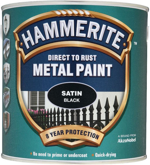 Paint Hammerite 750 Ml Black Matte