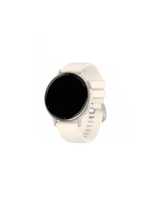 Edman Λουράκι Σιλικόνης Λευκό (Garmin Vivoactive 5)