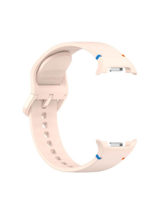 Edman Silikon Tragbare Bänder Rosa Galaxy Watch 8 / 8 Classic