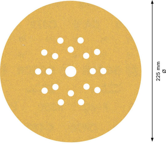 Sanding Disc Bosch G180 225 Mm 19 Holes