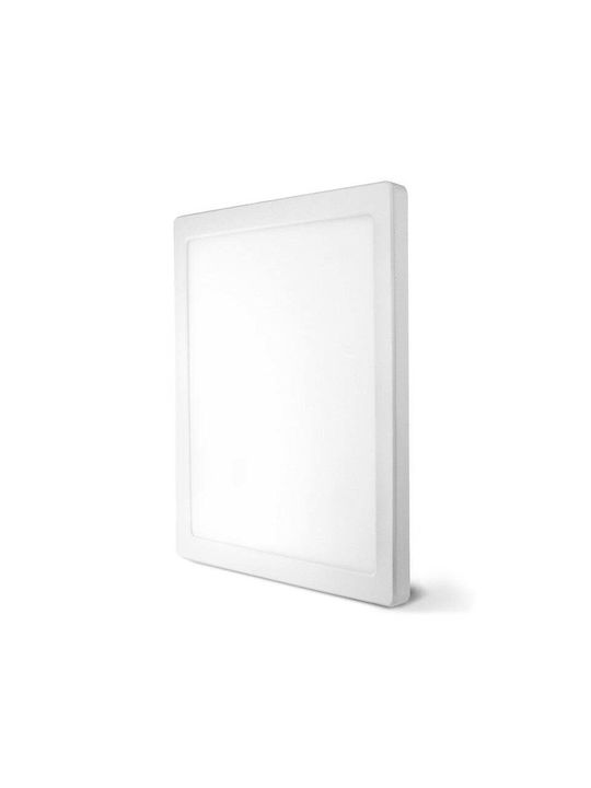 Videx Plafonieră de Tavan 29,2 cm Albă cu LED Integrat