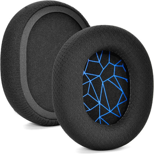 Set 2 Edman Perne Pentru Urechi Steelseries Arctis 3 Arctis 5 Arctis 7 Arctis 9 Arctis 1 Arctis Pro Wireless Căști Gaming Negru-albastru