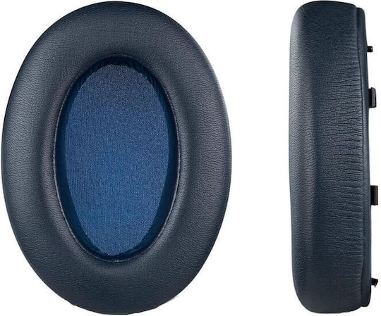 Set 2 Edman Perne Pentru Urechi Sony Wh-xb910n Xb910nb Xb910nl Căști Albastre
