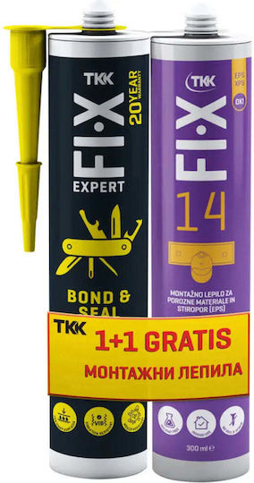 Adeziv de Montaj Tkk Fix Expert Seal Bond + Fix