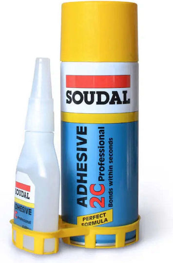 2k Cyanoacrylate Glue + Spray 50/200 Ml Soudal