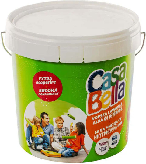 Vopsea De Interior Albă 8.5 L Casa Bella