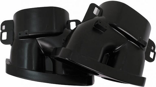 Diffuser Πίσω Προφυλακτήρα Mercedes-benz C-class W205 14-20 Sedan Brabus Look Μαύρες Μπούκες Mercedes Benz Cαrνεr
